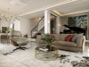 Mẫu thiết kế nội thất căn hộ Grand Marina Saigon phong cách Indochine hiện đại
