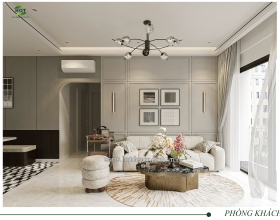 Mẫu thiết kế nội thất chung cư diện tích lớn