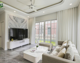 Thiết Kế Nội Thất Nhà Phố Đẹp, Hiện Đại | HQT Decor