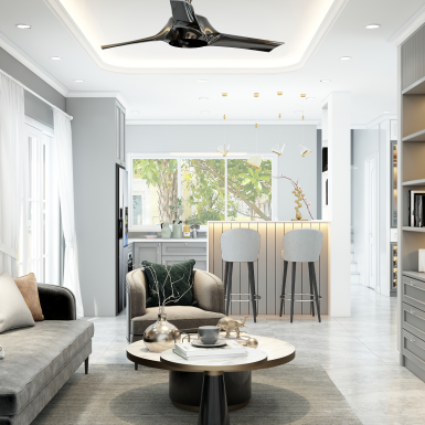 Thiết Kế Biệt Thự ( Chị Tuyền) Tone Trắng