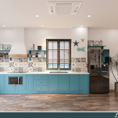 THIẾT KẾ VILLA NOVAWORLD PHAN THIẾT – HQT DECOR – PHONG CÁCH ĐỊA TRUNG HẢI