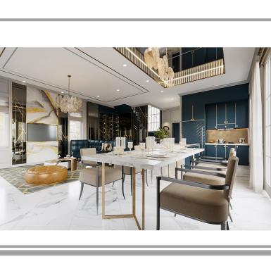 THIẾT KẾ VILLA NOVA PHAN THIẾT – HQT DECOR- PHONG CÁCH LUXURY
