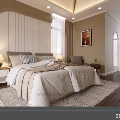 THIẾT KẾ VILLA NOVAWORLD HỒ TRÀM – PHONG CÁCH ĐỊA TRUNG HẢI
