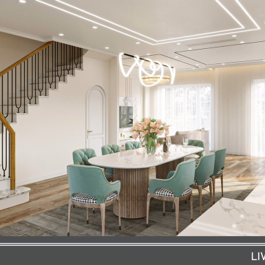 THIẾT KẾ VILLA NOVA PHAN THIẾT – HQT DCOR- PHONG CÁCH ĐỊA TRUNG HẢI