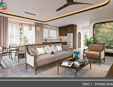 THIẾT KẾ NỘI THẤT VILLA NOVAWORDL HỒ TRÀM