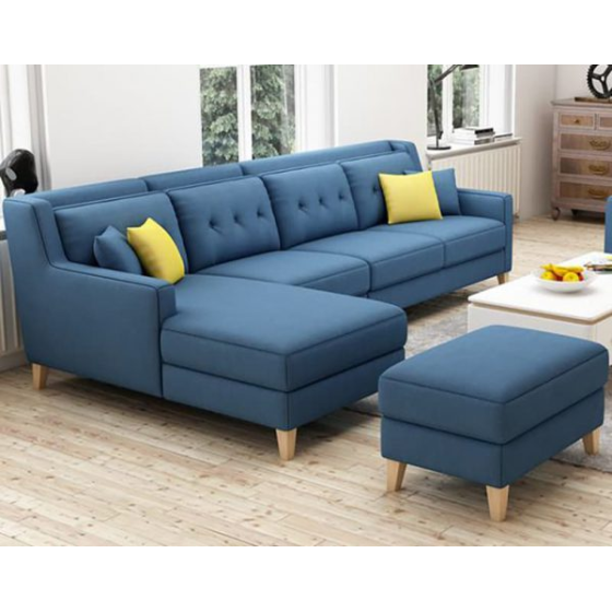  Sofa Góc màu xanh cao cấp