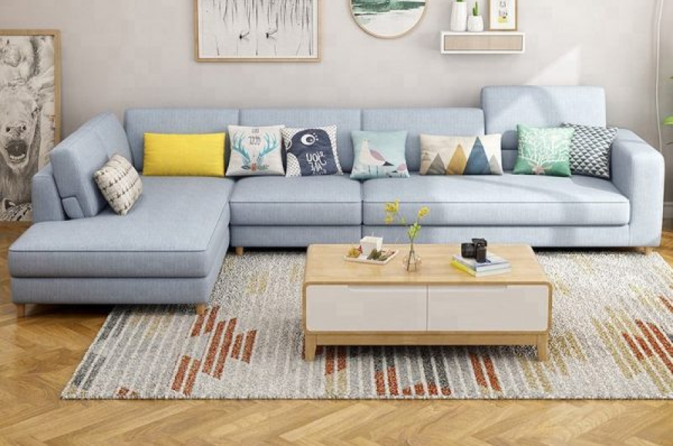  Sofa cao cấp chữ L