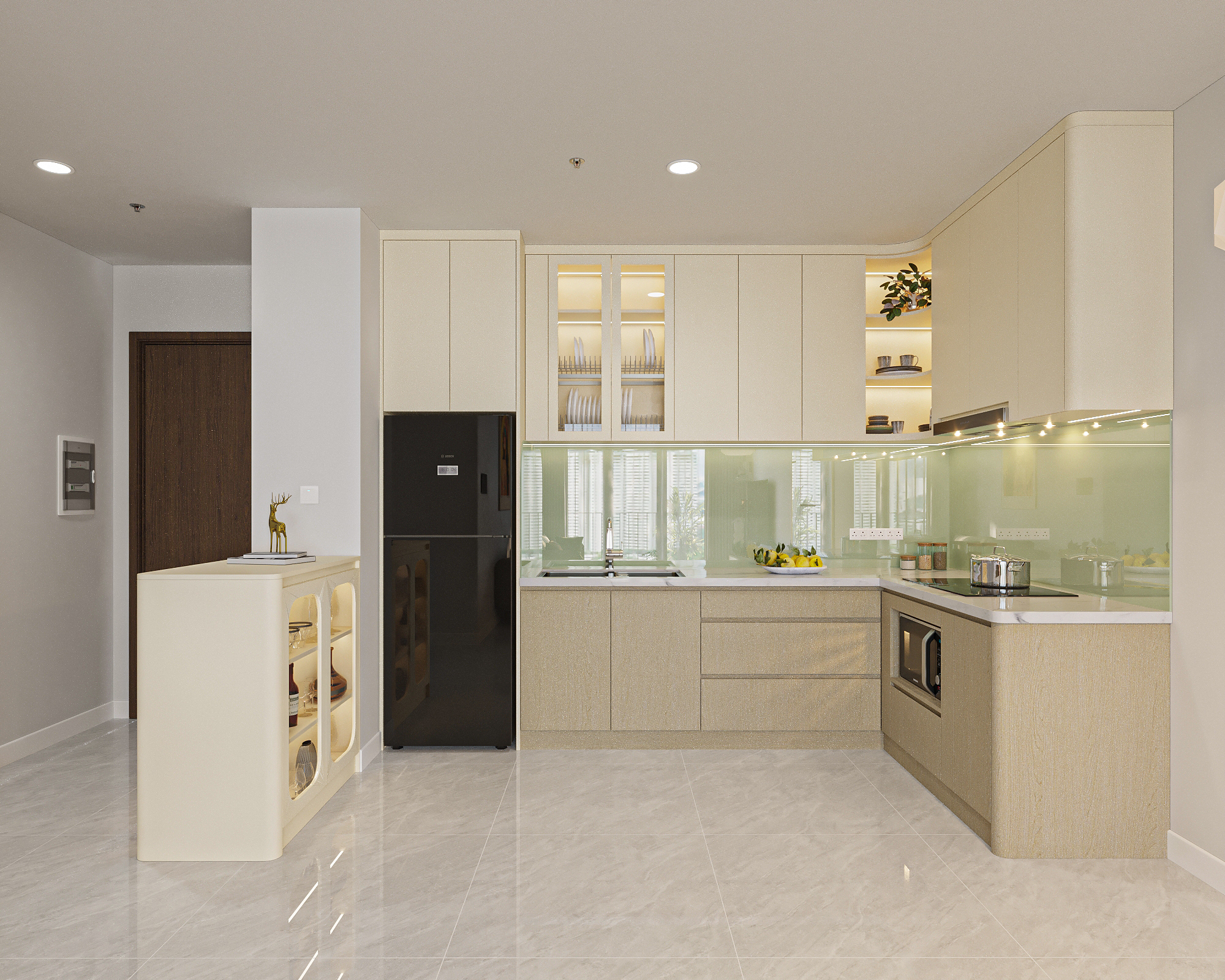 thi công nội thất nhà phố liền kề trọn gói