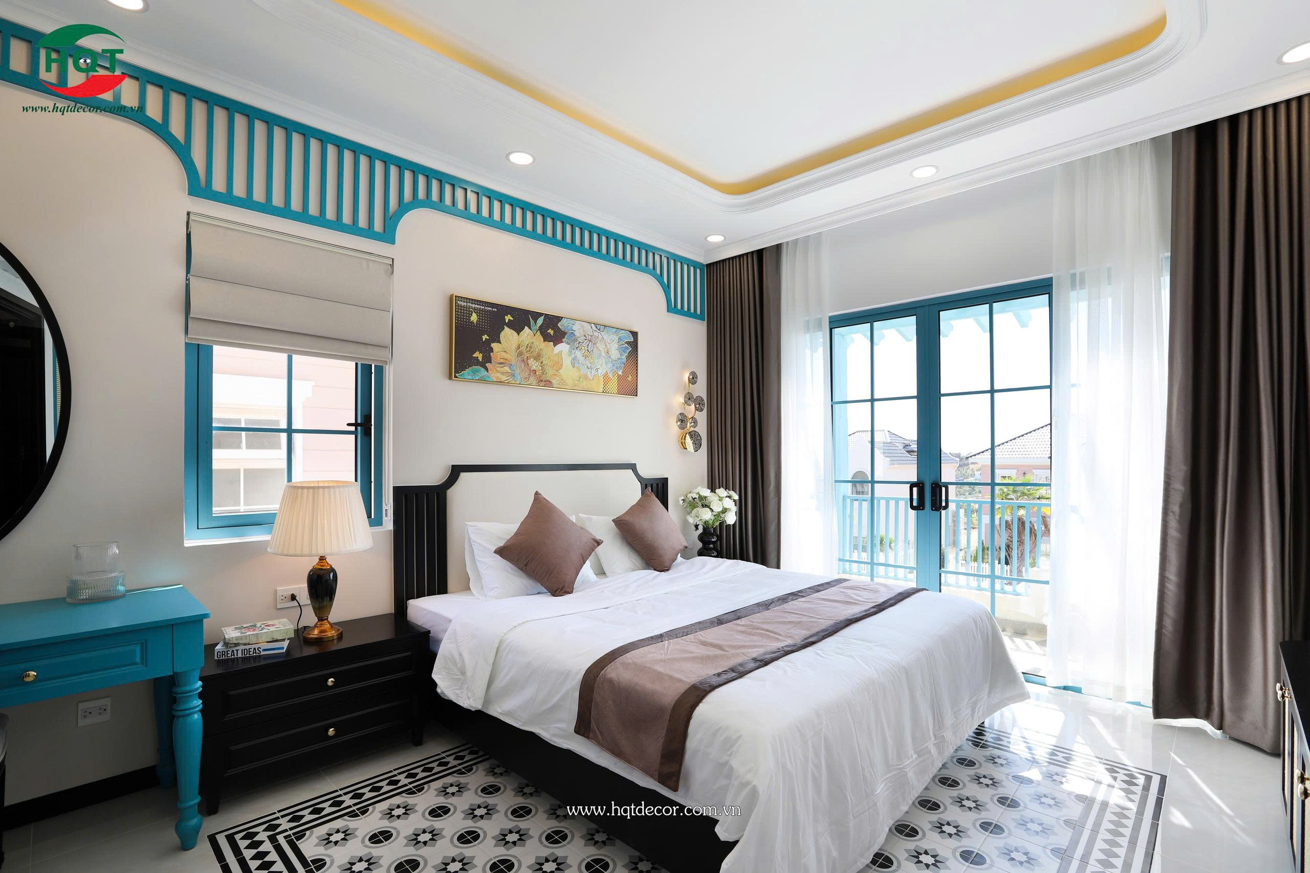 Thiết kế nội thất chung cư tân cổ điển sang trọng
