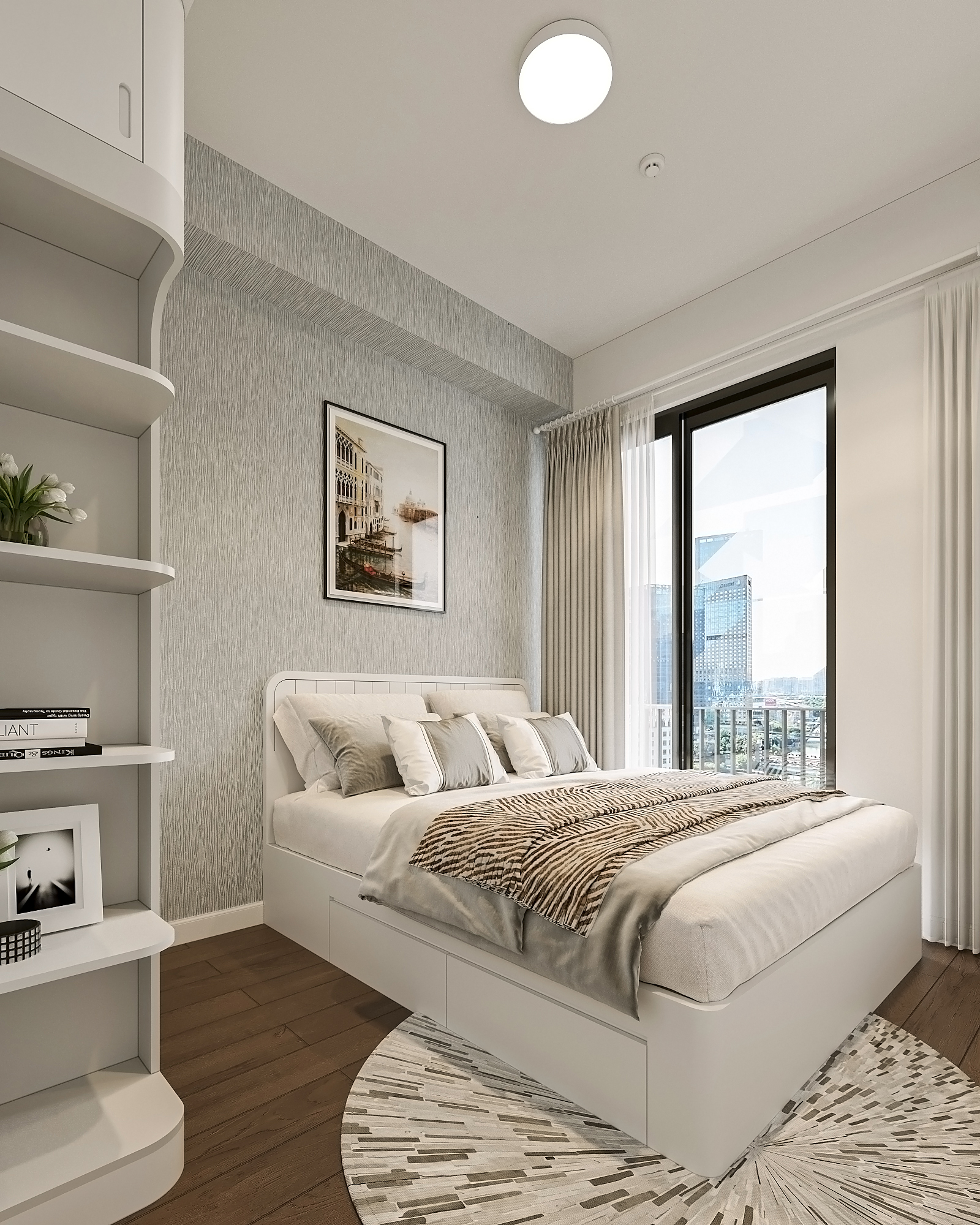 thiết kế nội thất chung cư Metropole Thủ Thiêm