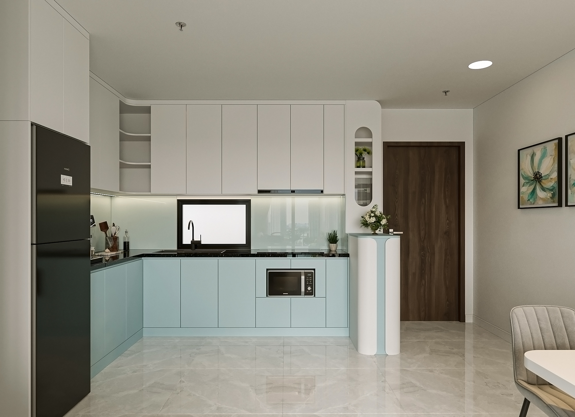 Không gian nội thất Luxury hiện đại cao cấp