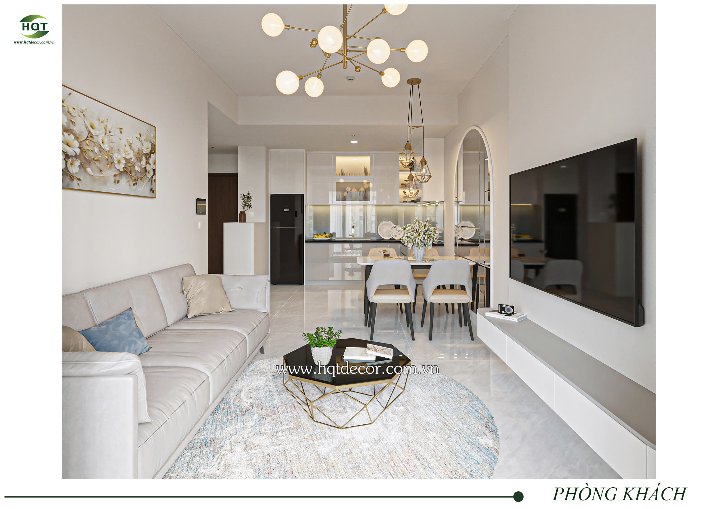 thiết kế nội thất chung cư cao cấp khu đô thị vinhomes grand park quận 9