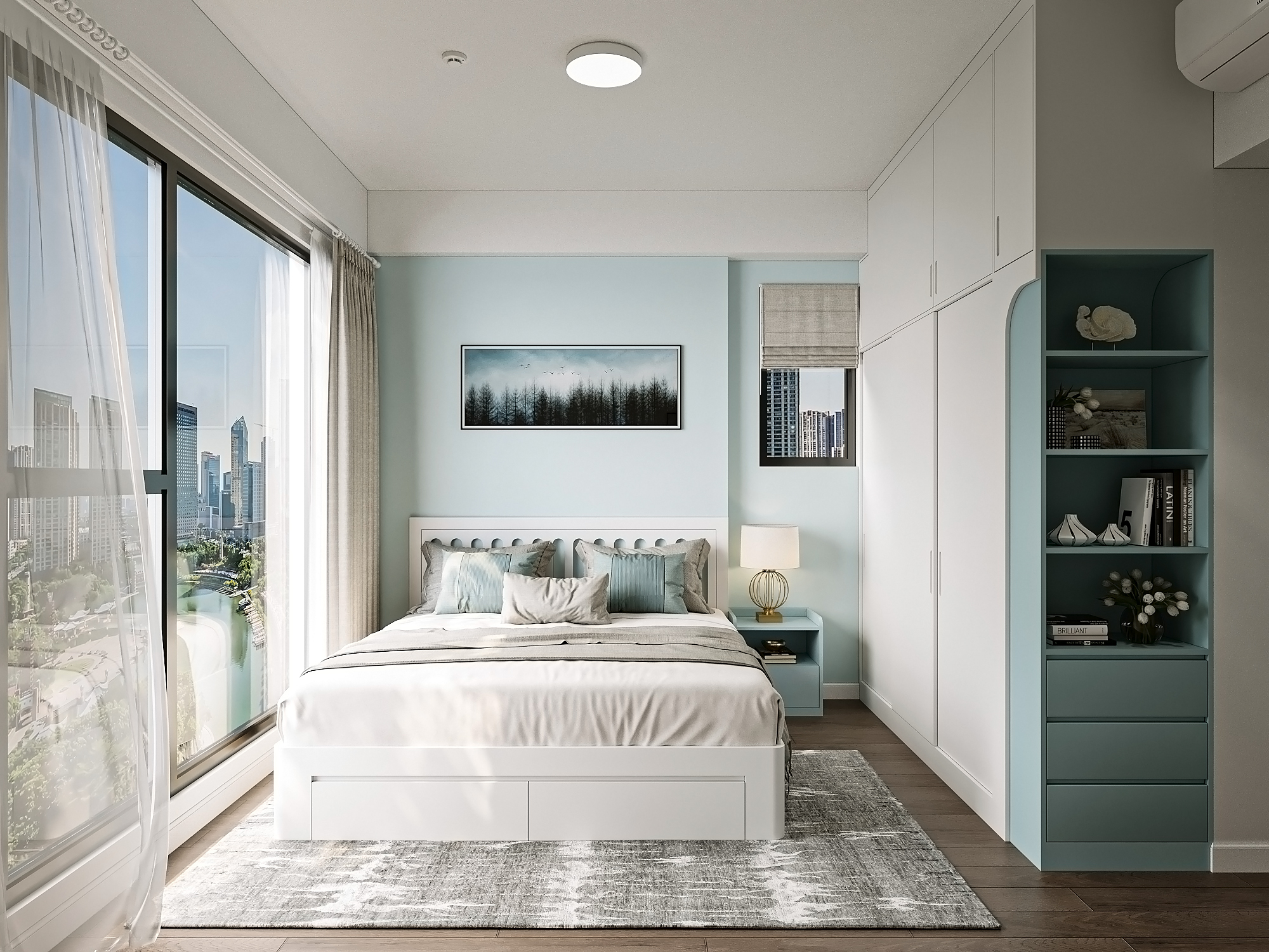 Không gian nội thất Luxury hiện đại cao cấp