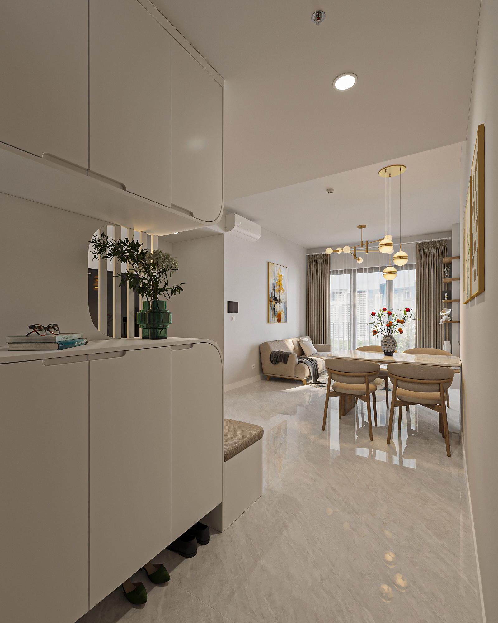 thiết kế nội thất phong cách minimalism hiện đại