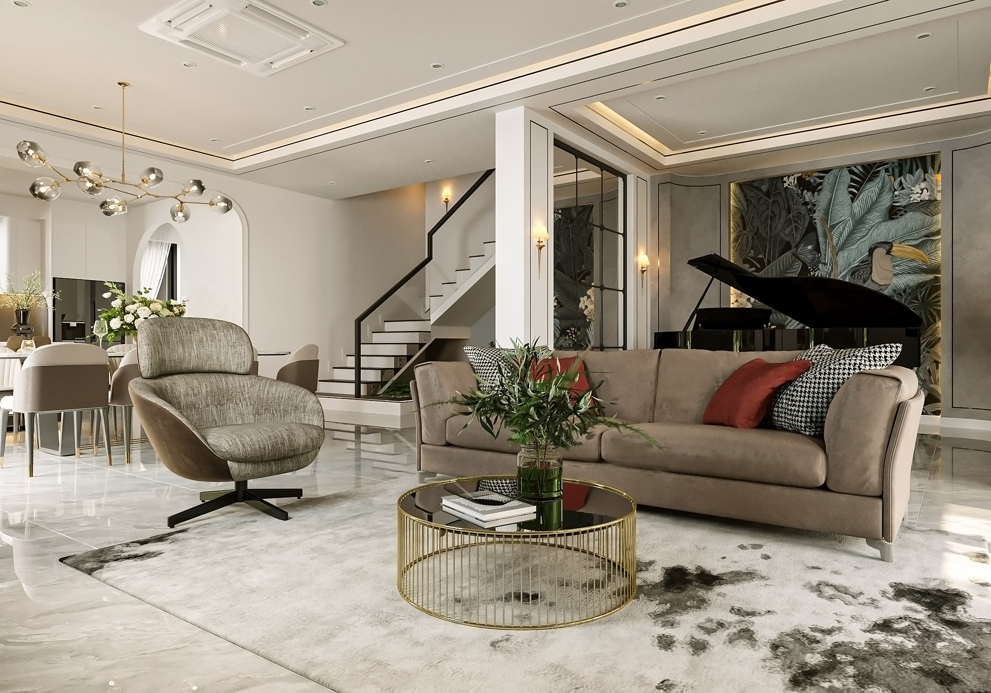 Phong cách nội thất Wabi-Sabi cho căn hộ tối giản