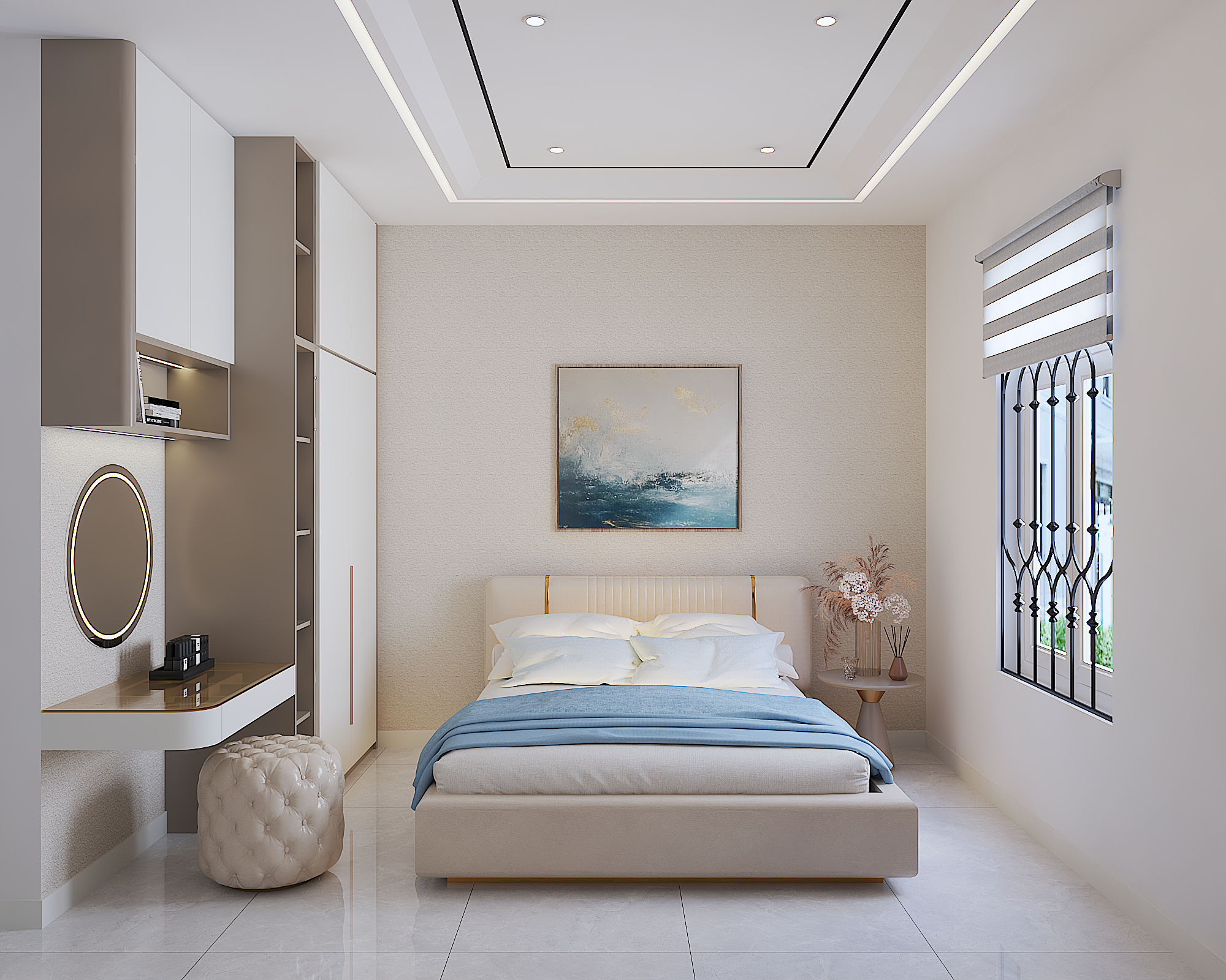 Thiết kế nội thất nhà phố theo yêu cầu tại HCM