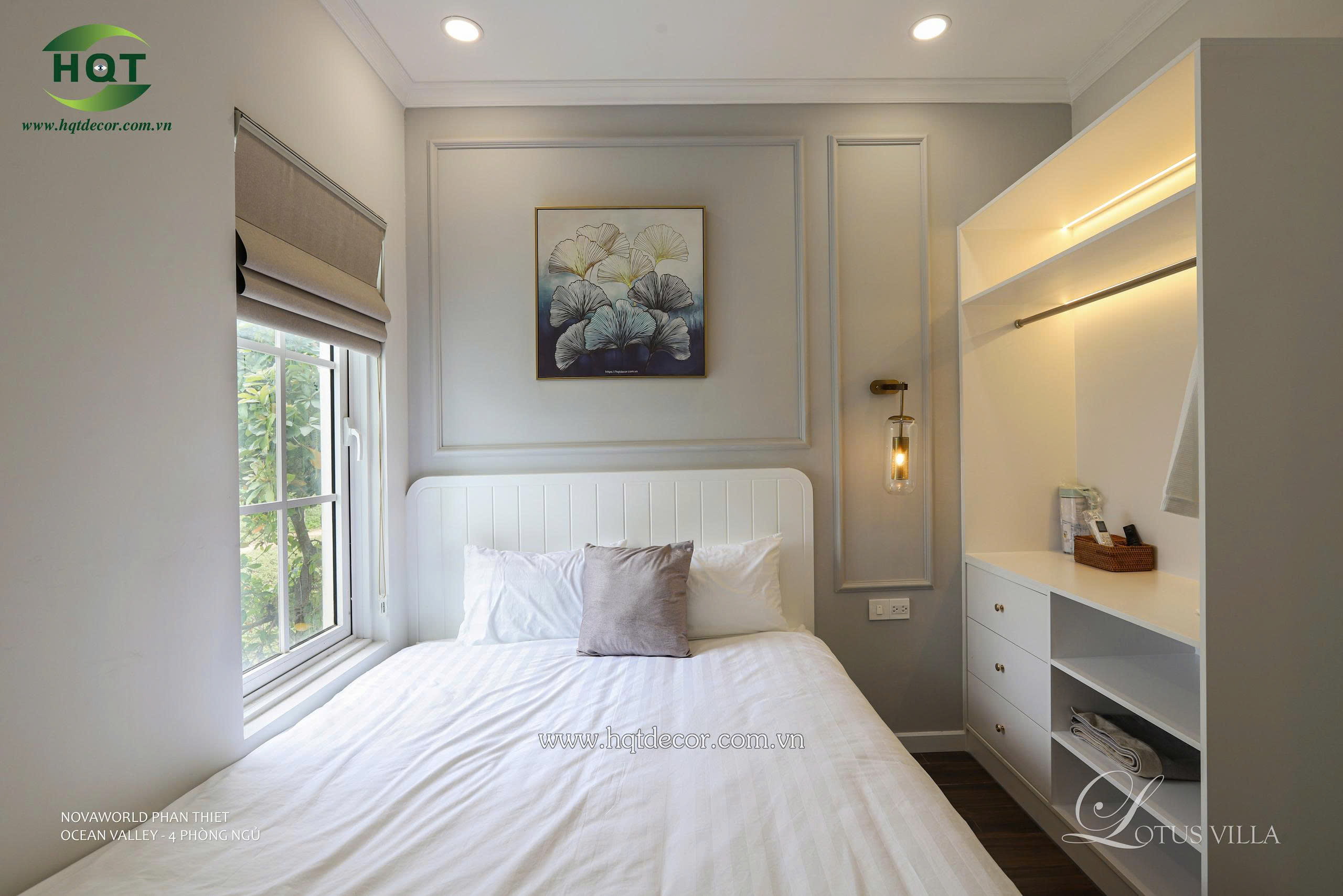 thiết kế nội thất phong cách tân cổ điển nhẹ nhàng