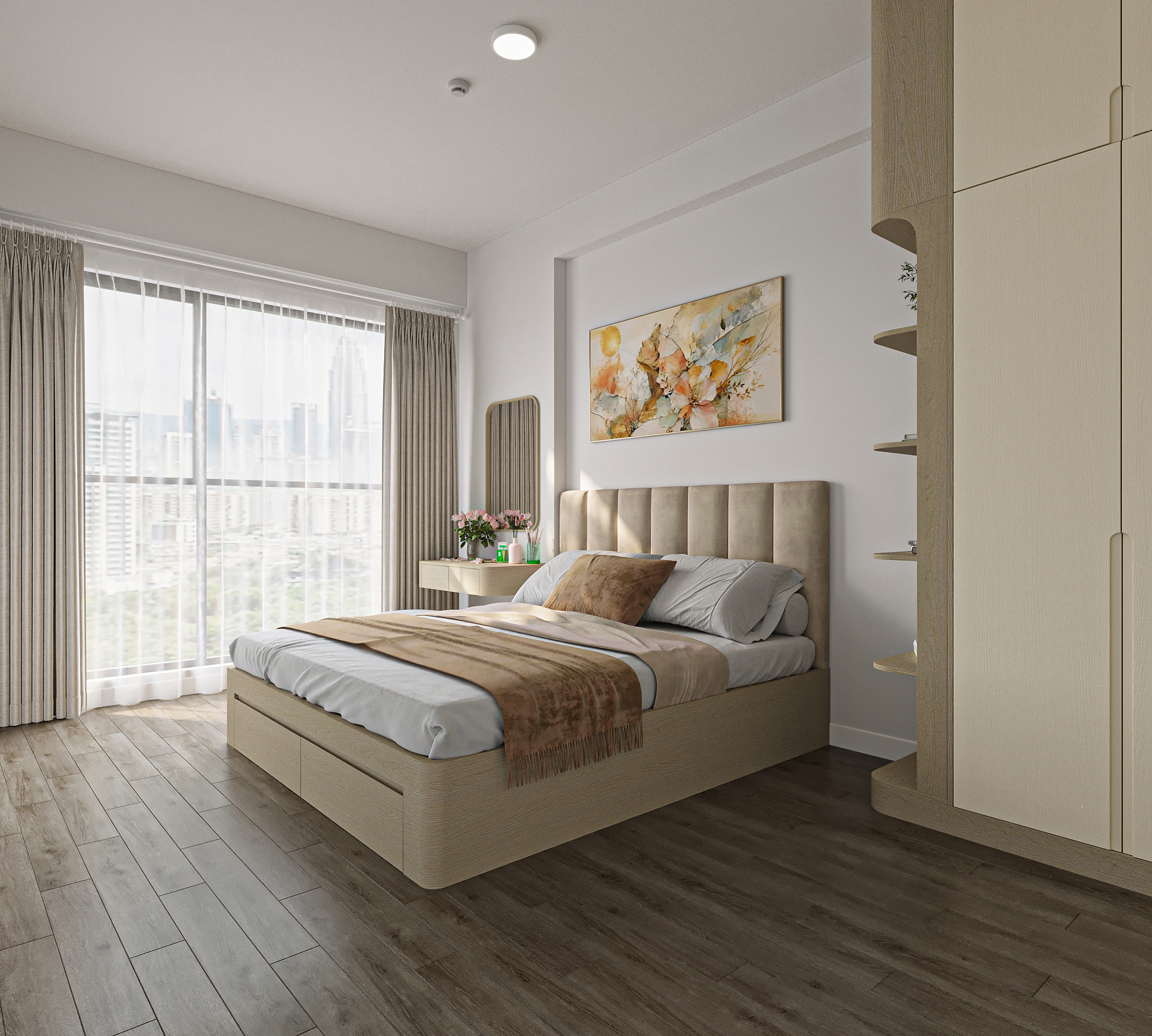 mẫu thiết kế chung cư victoria quận 2 đẹp