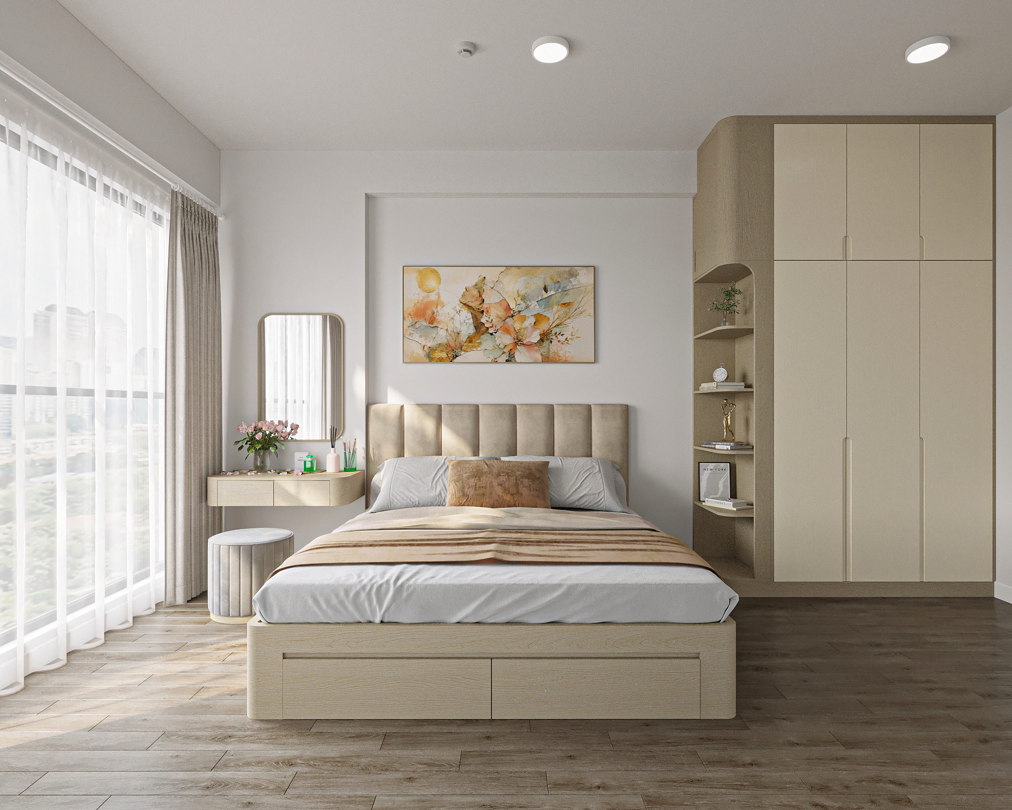 mẫu thiết kế chung cư victoria quận 2 đẹp
