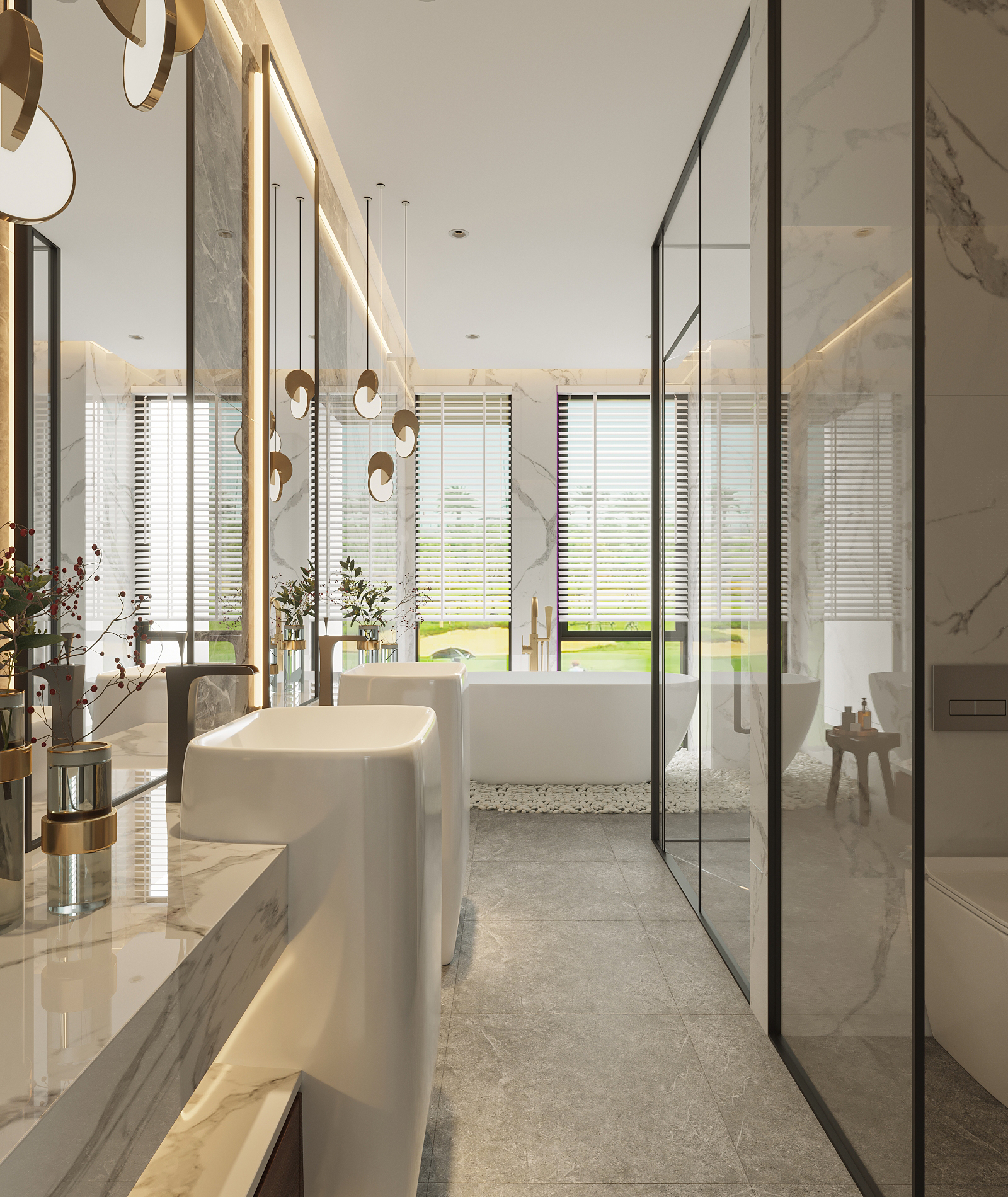 Mẫu thiết kế nội thất căn hộ cao cấp vạn người mê