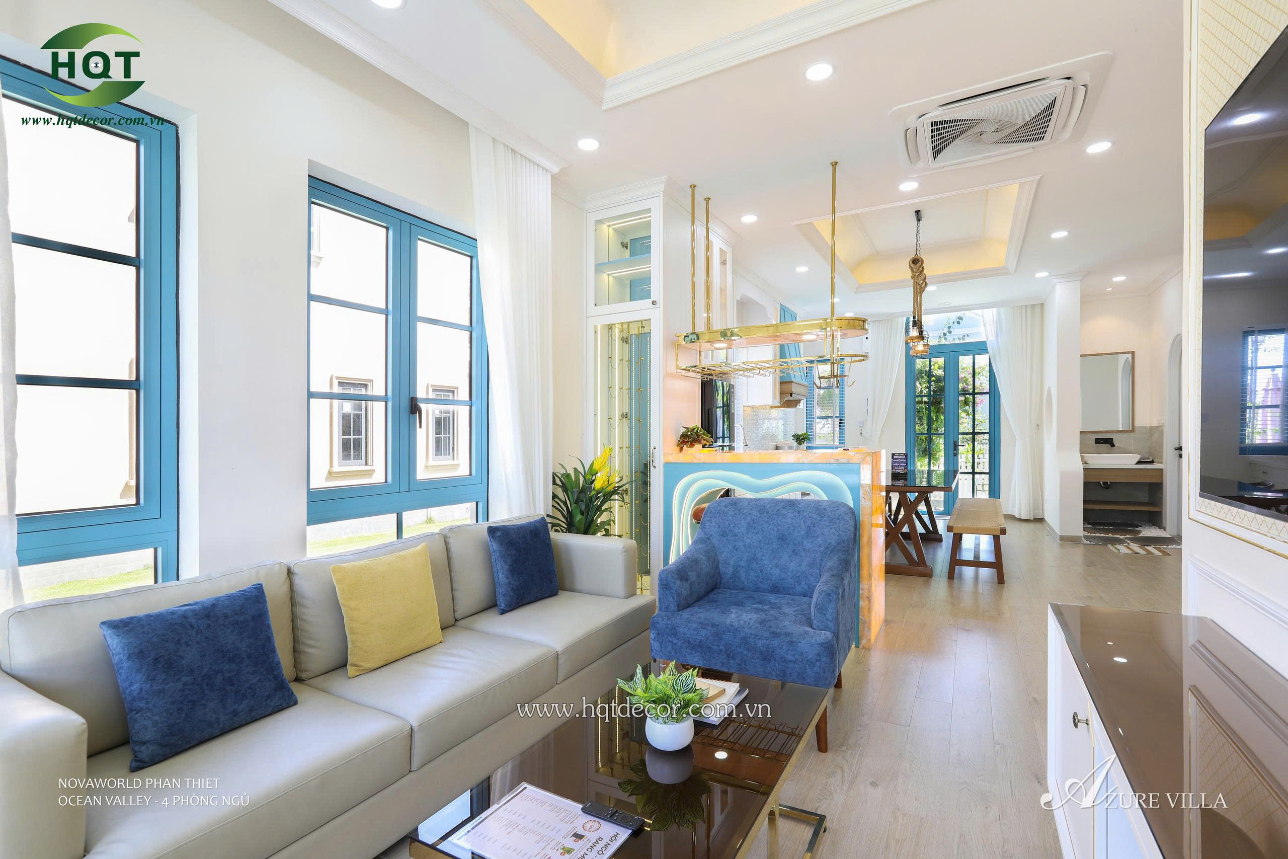 xu hướng thiết kế không gian sống mở hòa hợp thiên nhiên