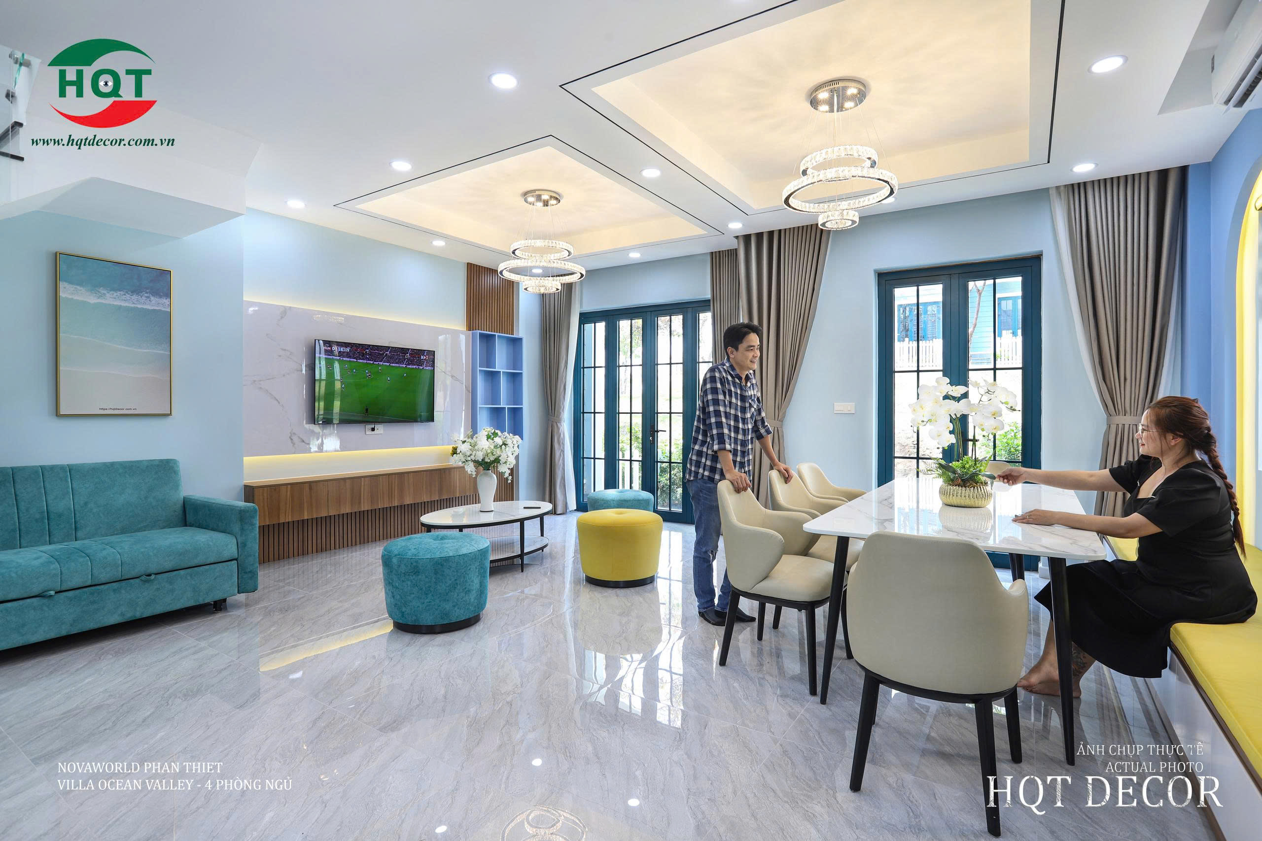 ý tưởng bố trí nội thất căn hộ dịch vụ sang trọng