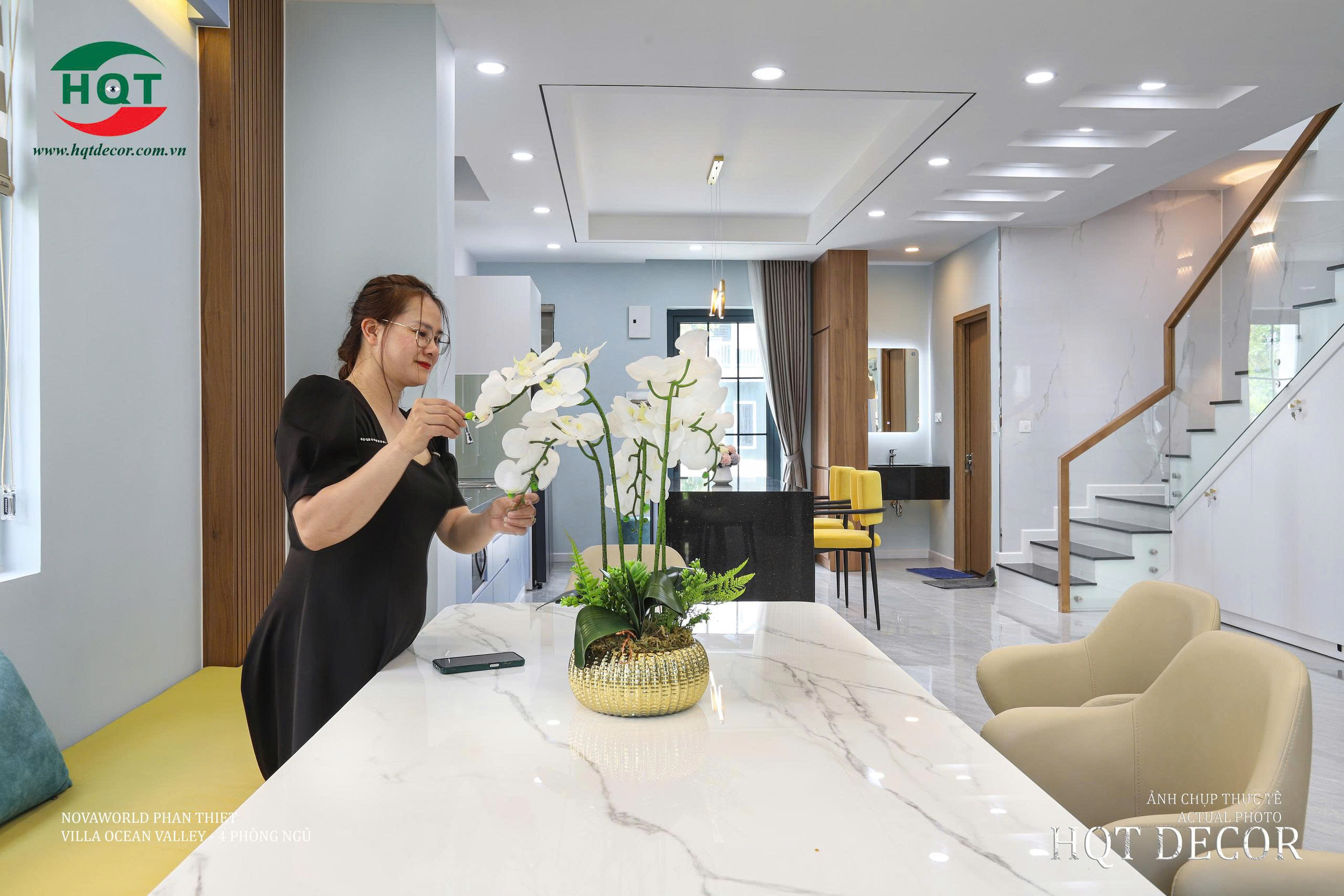 ý tưởng bố trí nội thất căn hộ dịch vụ sang trọng