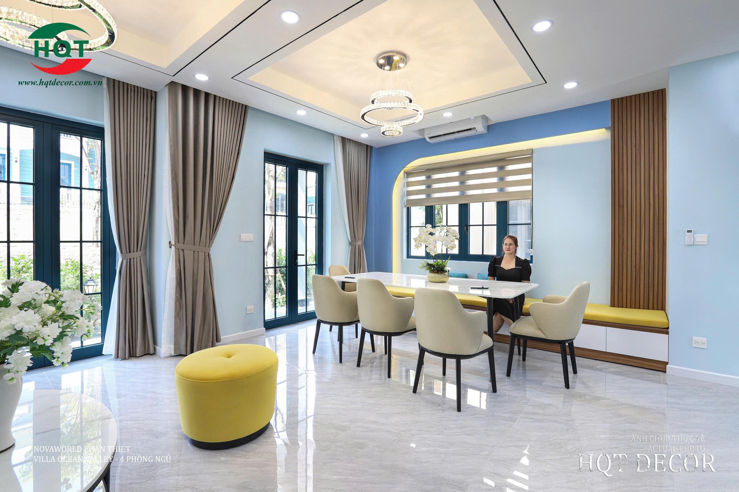 ý tưởng bố trí nội thất căn hộ dịch vụ sang trọng