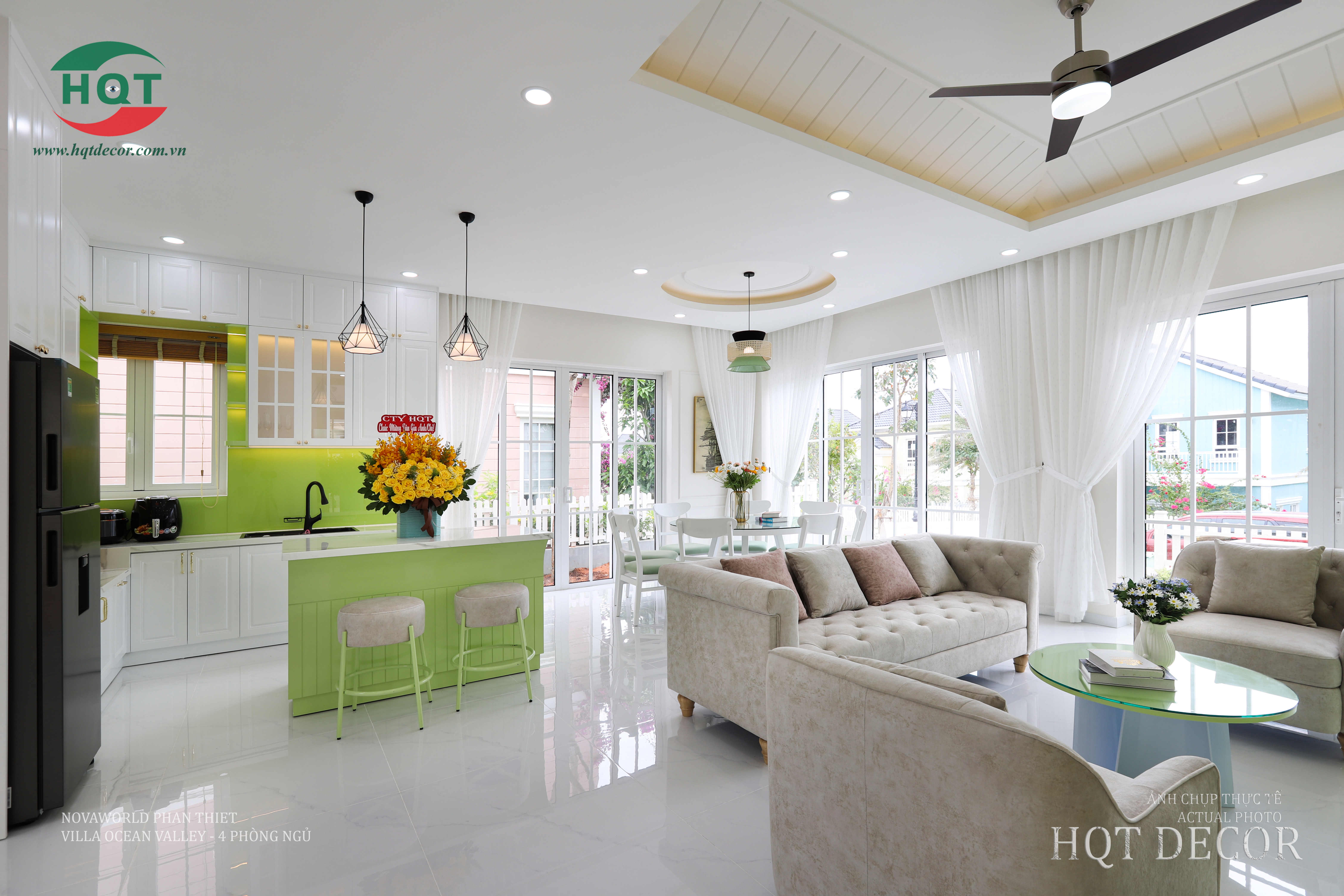 Thiết kế nội thất chung cư hạng sang tại Sài Gòn