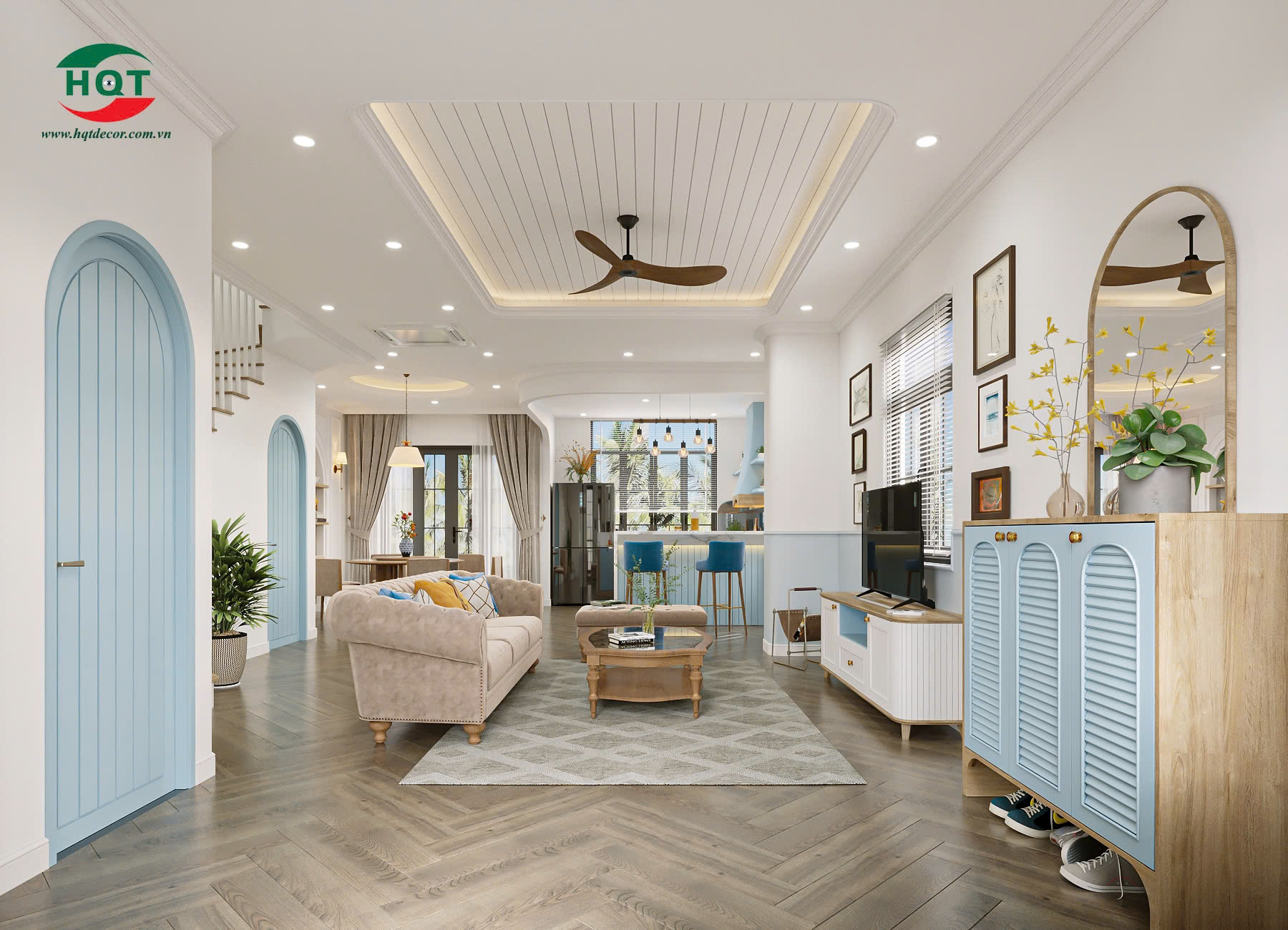 HQT Decor thiết kế biệt thự biển